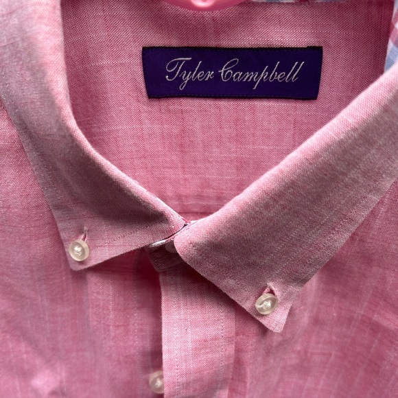 Tyler Campbell Mens Button Down large - Picture 2 of 5